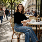 🎁2026 New Arrivals 49% OFF💥Women's Rhinestone-Embellished Wide-Leg Jeans