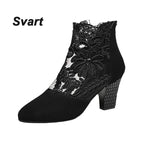 Women's Summer Elegant Lace High Heels