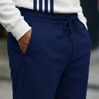 💎 50% OFF! 💎 Men's Graphic Print Pullover & Pants Set – Quarter-Zip, Breathable Polyester & Modern Coordinated Look 👕👖