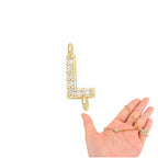 💎 50% OFF! 💎 Dainty Petal Chain Necklace with Initial Charm – Adjustable, Sparkling & Faith-Inspired Design ✨📿