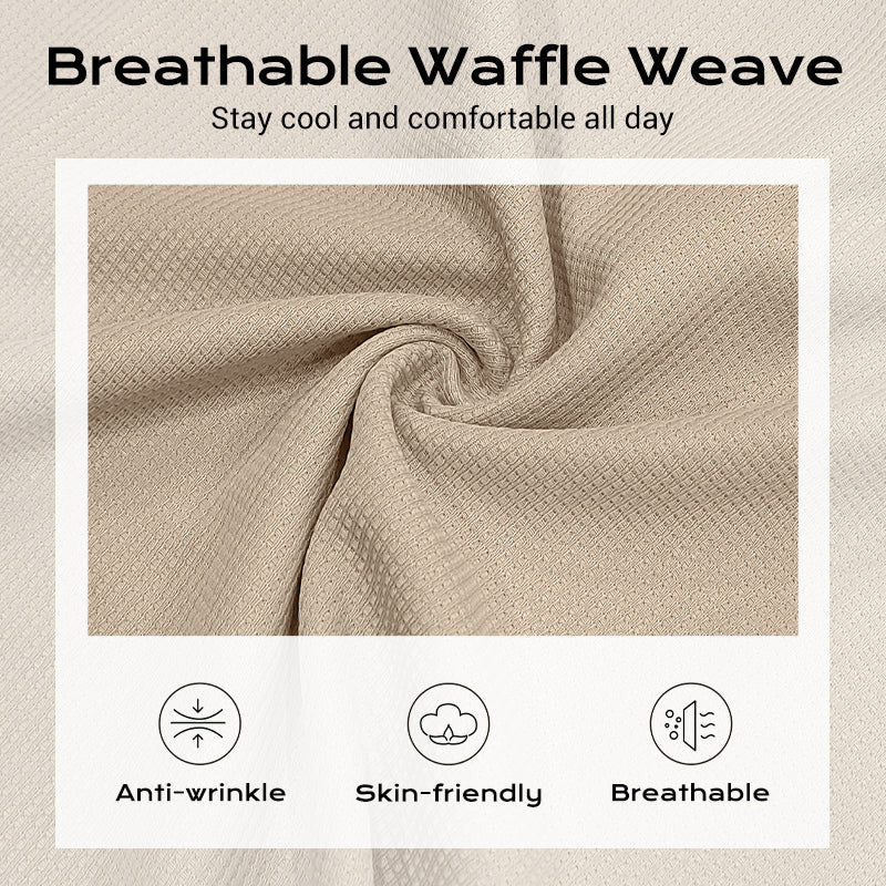 Summer Casual Zip-Neck Shirt & Shorts Set