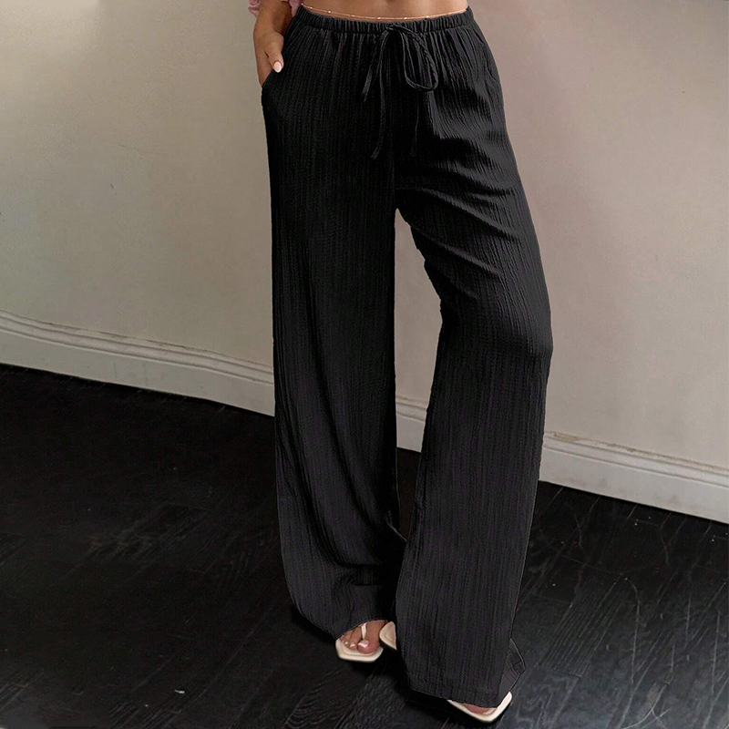 🔥2026 NEW SALES - 59% OFF🔥Versatile Solid Color Wide Leg Pants