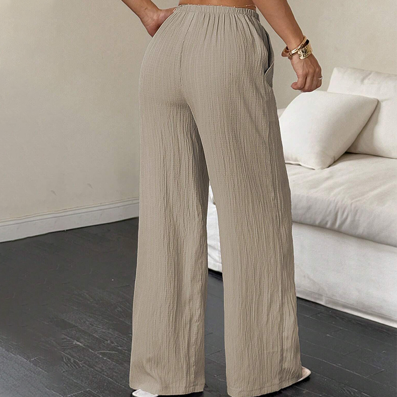 🔥2026 NEW SALES - 59% OFF🔥Versatile Solid Color Wide Leg Pants