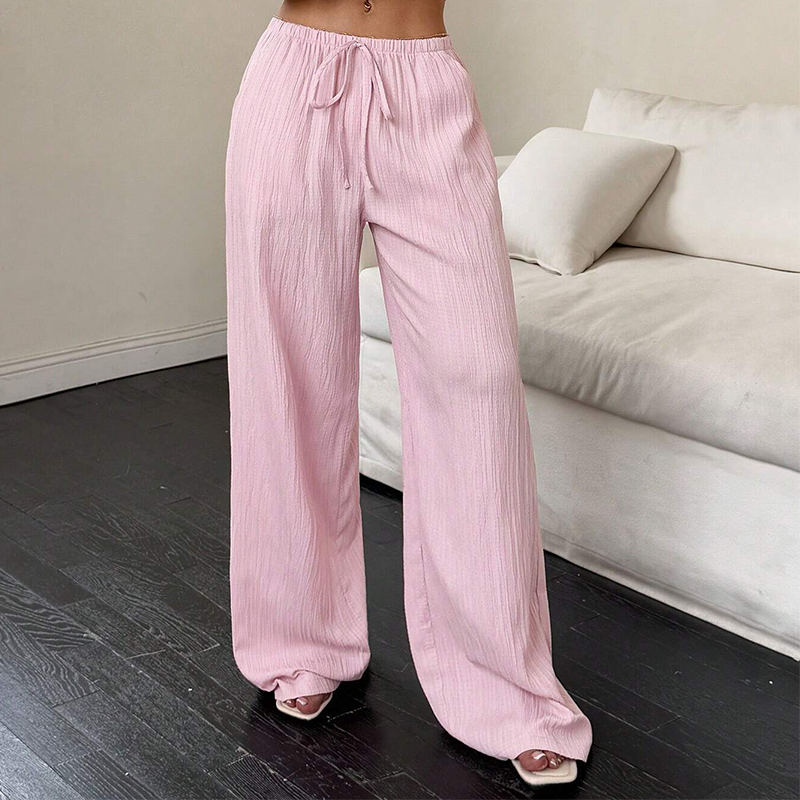 🔥2026 NEW SALES - 59% OFF🔥Versatile Solid Color Wide Leg Pants