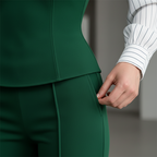 🔥2026 NEW SALES - 49% OFF🔥Women's Elegant Striped V-Neck Blouse & Wide-Leg Trouser Set