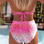 🎆 2026 New Arrival | Gradient Leopard Bikini Set | High-Waisted & Sexy 🌴【-50% OFF】