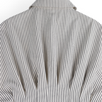 🔥Hot Sale - 49% OFF🔥Elegant Striped Pleated Tunic Top for Women