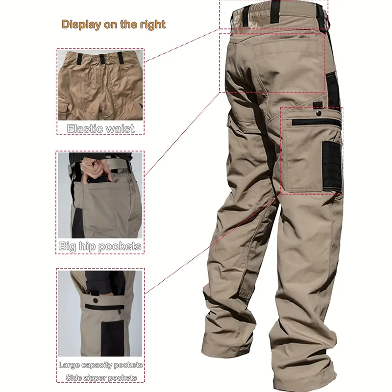 🔥Hot Sale - 49% OFF🔥Men's Tactical Cargo Pants with Multiple Pockets