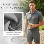 🥳2026 HOT SALE🥳💞50K+ SOLD!💥👴🩳50% OFF! Men's Diamond Print 2-Piece Set – Ready in seconds! Soft, breathable top with easy shorts. No fuss, just style. Perfect for garden BBQs or coffee dates. ☀️👕