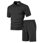🥳2026 HOT SALE🥳💞50K+ SOLD!💥👴🩳50% OFF! Men's Diamond Print 2-Piece Set – Ready in seconds! Soft, breathable top with easy shorts. No fuss, just style. Perfect for garden BBQs or coffee dates. ☀️👕
