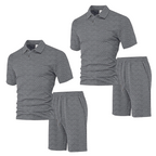 🥳2026 HOT SALE🥳💞50K+ SOLD!💥👴🩳50% OFF! Men's Diamond Print 2-Piece Set – Ready in seconds! Soft, breathable top with easy shorts. No fuss, just style. Perfect for garden BBQs or coffee dates. ☀️👕
