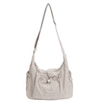 🔥2026 NEW SALES - 59% OFF🔥Plaid Drawstring Ruched Cloud Bag