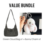 🔥2026 NEW SALES - 59% OFF🔥Plaid Drawstring Ruched Cloud Bag