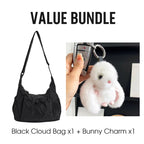 🔥2026 NEW SALES - 59% OFF🔥Plaid Drawstring Ruched Cloud Bag